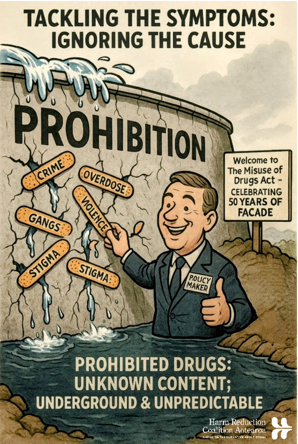 Crime, overdose, stigma, gangs, cartels and violence are symptoms of prohibition - not drugs. 

Unless we call it out and address the real problem (prohibition), we are fooling ourselves, prolonging harm, damaging lives and putting people at risk.

Let's stop pretending we are