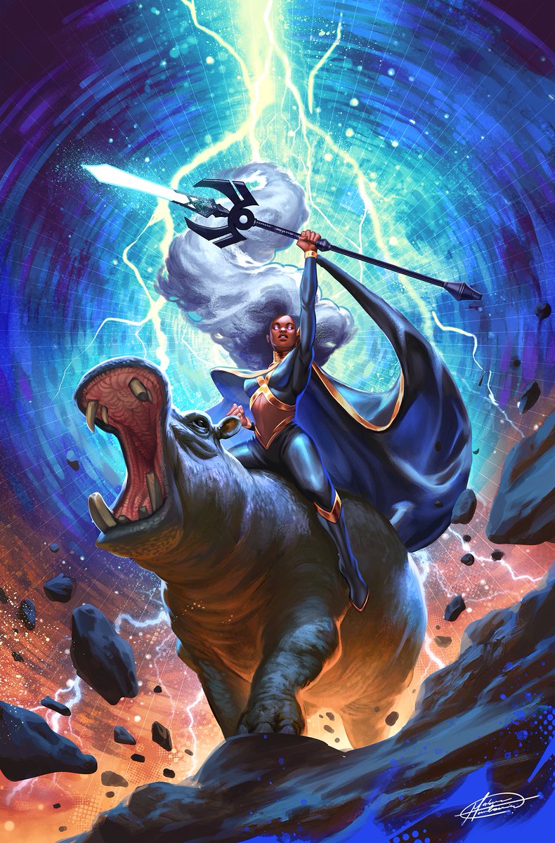 to WAR! ⚡
Storm #11 cover is here for you!