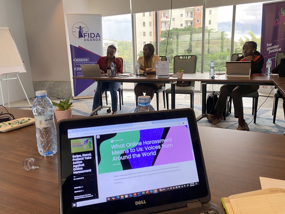 hannahhazel22's tweet photo. Had the pleasure tohave been part of the feedbacksession for the TFGBV/online violence course that has been developed by @Fidauganda and partnered with @reachahanduganda and @cehurduganda. We will Bridge the digital safety gap and create a safer space online one module at a time https://t.co/WvOonCeJe2
