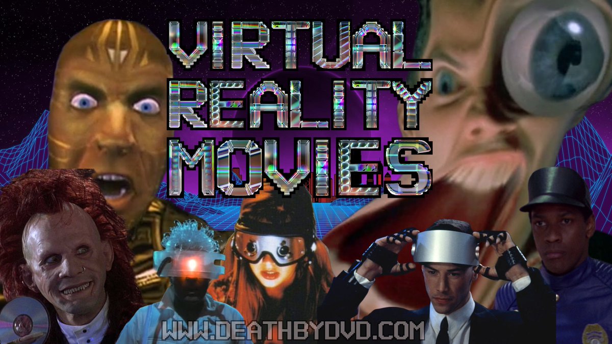 Virtual reality movies are the subject for this new installment of  Trailer Park from Death By DVD. 10 trailers for 10 virtual reality  movies with an ultra weird intermission. Watch it now and don’t forget  to like and subscribe!  
 youtu.be/O0DOsdPFwro 

#VirtualReality