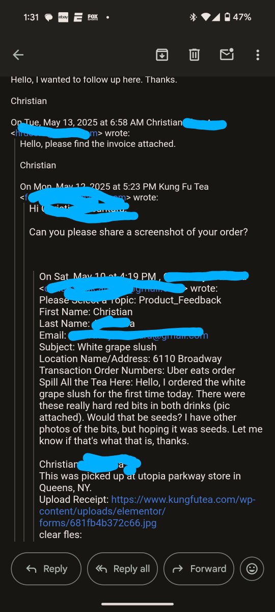 starttheend's tweet photo. The convo before things went silent. https://t.co/Dkt3HgrYAg