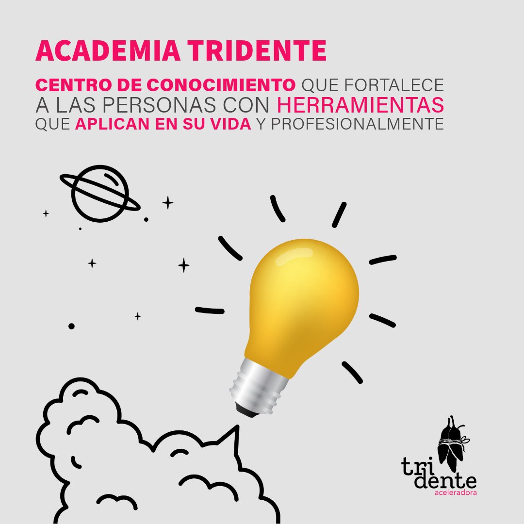 Tridente Aceleradora tweet media