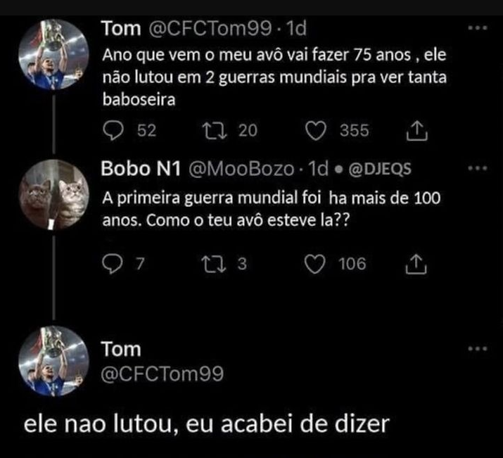 Militanteschato's tweet photo. esse nunca perde a graça https://t.co/6GYjGvnGKJ