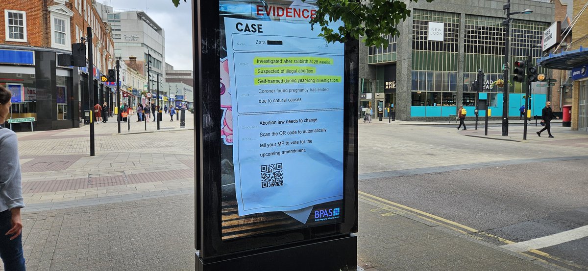 We've launched 190 ads across England &amp; Wales in support of our campaign to reform our archaic abortion law &amp; protect women &amp; girls from:

🚫 Life imprisonment
🚫 Arrests straight from hospital
🚫 Homes searched
🚫 Children taken away

Email your MP at bpas-campaigns.org