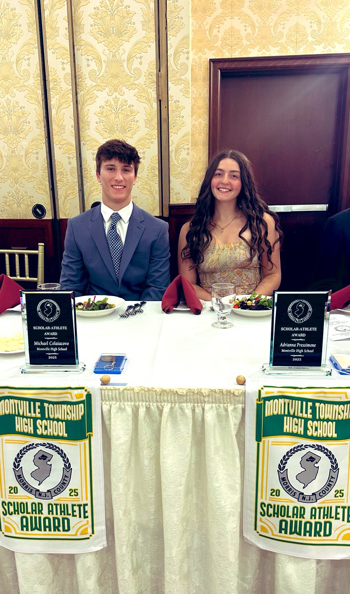 Congratulations to Adrianna Pressimone and Michael Colaiacovo on being named Montville Twp High School’s 2025 MCSSADA (Morris County) Scholar Athletes! #MustangPride #ScholarAthletes <a href="/StangsLax/">Mustangs Lacrosse</a> <a href="/MontvilleTwpHS/">MontvilleTwpHS</a> <a href="/MontvilleTwpSch/">MontvilleTwpSchools</a>