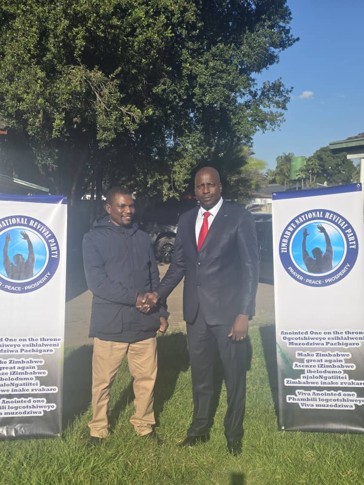 Zimbabwe National Revival party (@znrpofficial) on Twitter photo Join us in shaping a brighter future for #InsizaNorth! Our candidate Hon. Mbongeni Moyo meets with President <a href="/MaisvorevaAmon/">H.E Amon Maisvoreva</a> as we gear up for the June 14th by-election.
#OnwardsWeGo #VoteZNRP Join us in shaping a brighter future for #InsizaNorth! Our candidate Hon. Mbongeni Moyo meets with President <a href="/MaisvorevaAmon/">H.E Amon Maisvoreva</a> as we gear up for the June 14th by-election.
#OnwardsWeGo #VoteZNRP
