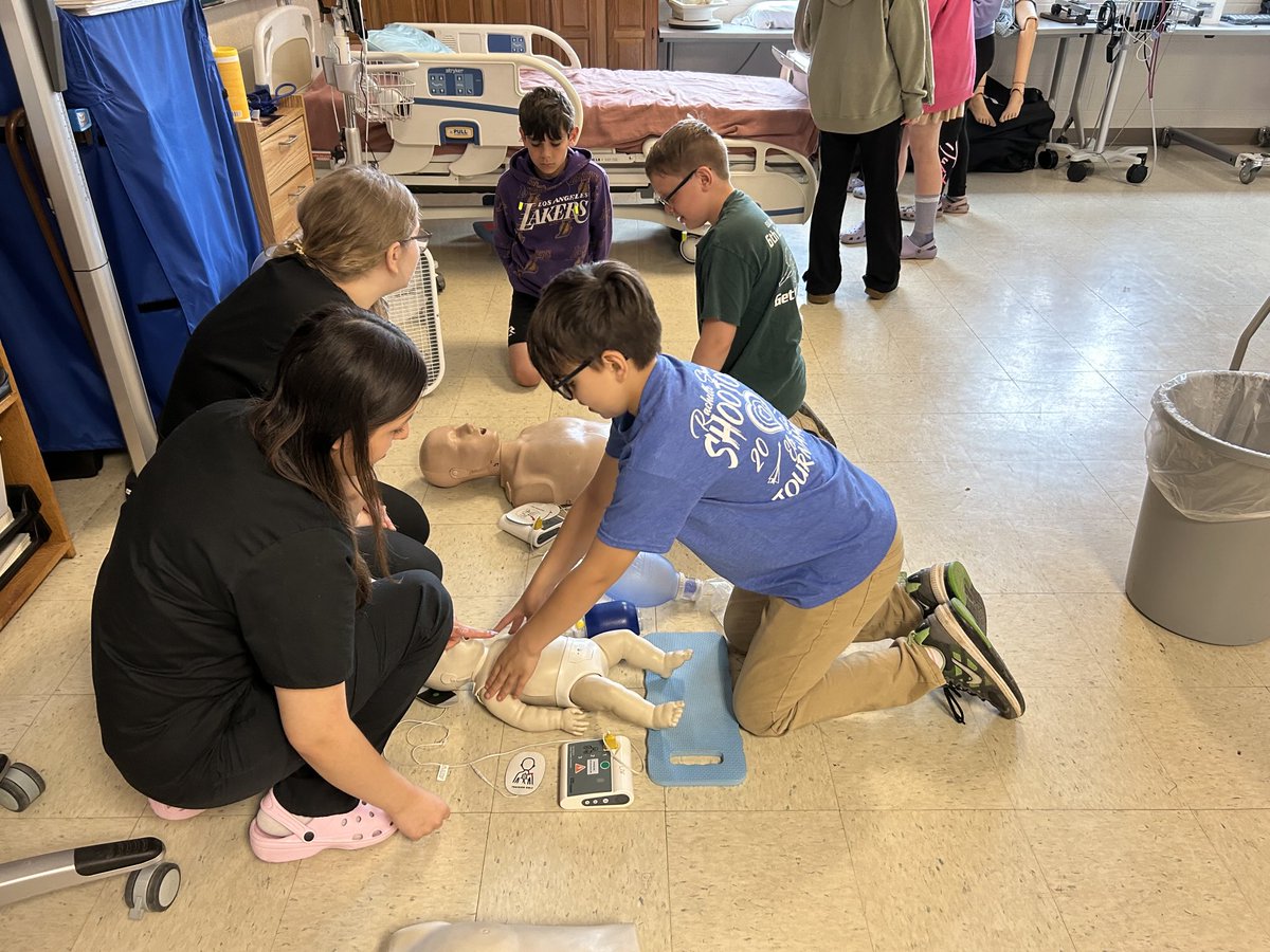Sekuhl's tweet photo. Elk Lake School District students visit Susquehanna CTC to explore careers during Remake Learning Days! #CareerReadyPa #RemakeDaysNEPA https://t.co/Dj1Cnq9OoK