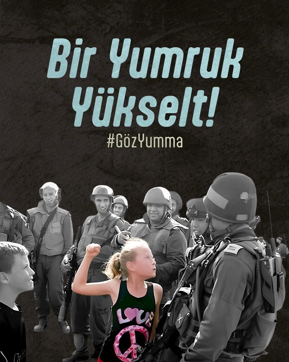 Bir yumruk yükselt!

#GözYumma