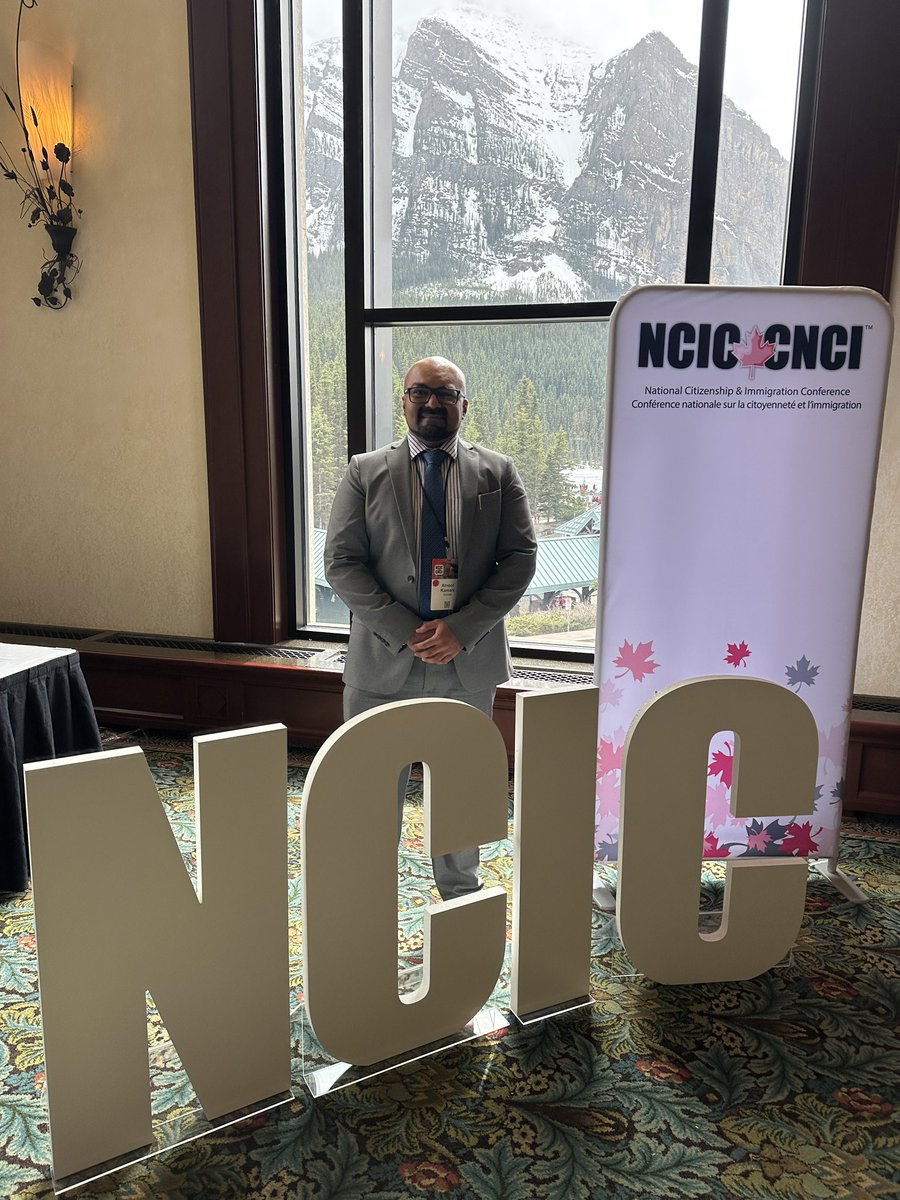 SerenaImm's tweet photo. We are proud to share that the Founder and CEO of Serena Immigration Services Inc. , Mr. Alnoor Kamani, RCIC, IMCM was a part of the National Citizenship and Immigration Conference (NCIC 2025). https://t.co/t8xuttZPoV