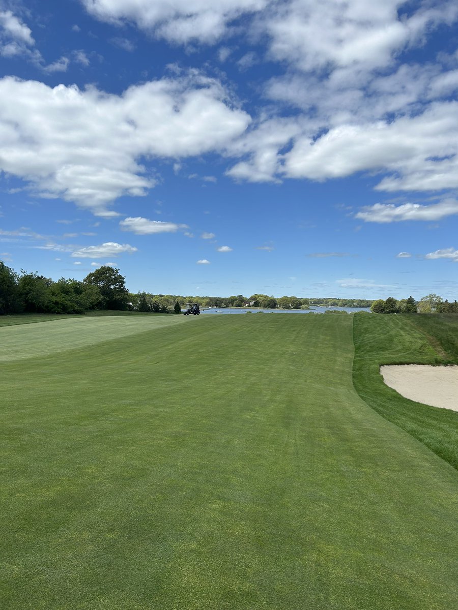 GradeGolf's tweet photo. Pre-Memorial Day round over the bridge at Wianno Club in Osterville https://t.co/vjxGccT9g3