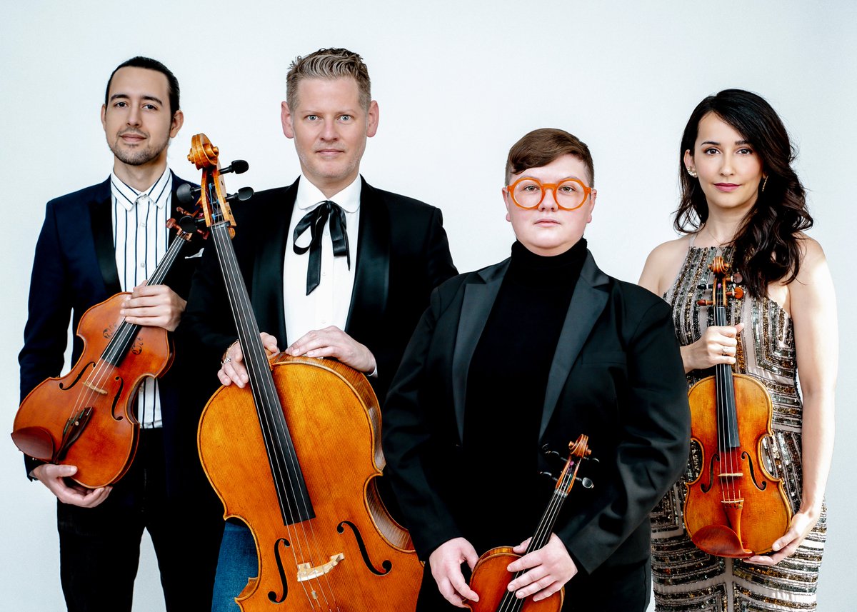 🎶 Pro Arte Musical presenta a Catalyst Quartet 🎶

🗓 Viernes, 30 de mayo de 2025.
🕢 7:30 p.m.
📍 Conservatorio de Música de Puerto Rico.

Boletos en <a href="/ticketera/">ticketera</a>