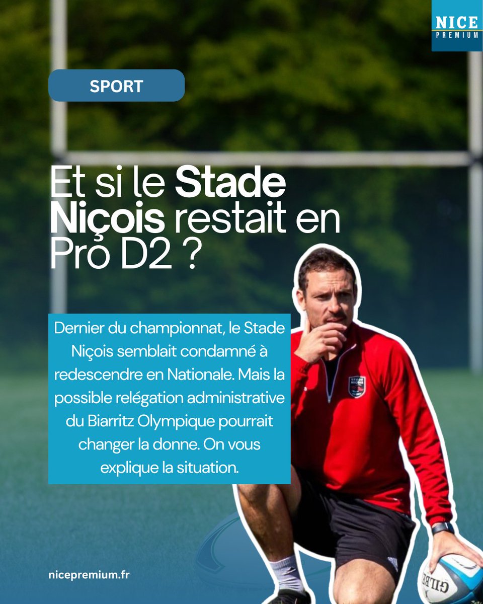 Dernier du championnat, le Stade Niçois semblait condamné à redescendre en Nationale. On vous explique la situation🔽

nicepremium.fr/sports/rugby/e…