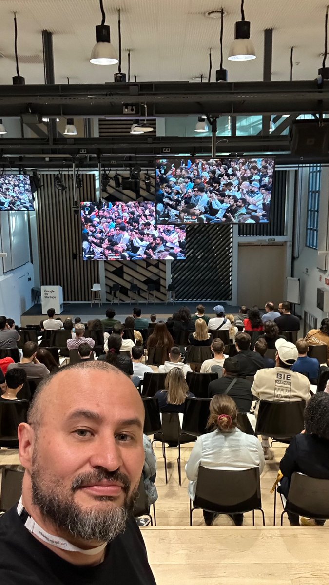 reiaguilera's tweet photo. Today  Google I/O extended 2025 #google #io25  @GDGMadrid https://t.co/aoBgITdSEj