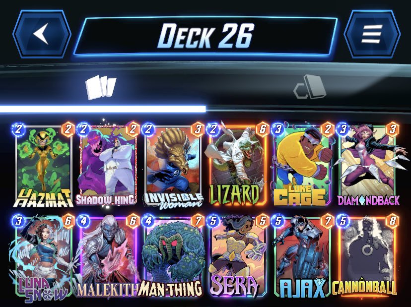 I don't remember who posted this deck but it's 🔥🔥🔥🙌🙏 <a href="/SnapDecks/">SnapDecks</a> <a href="/MARVELSNAP/">MARVEL SNAP</a>