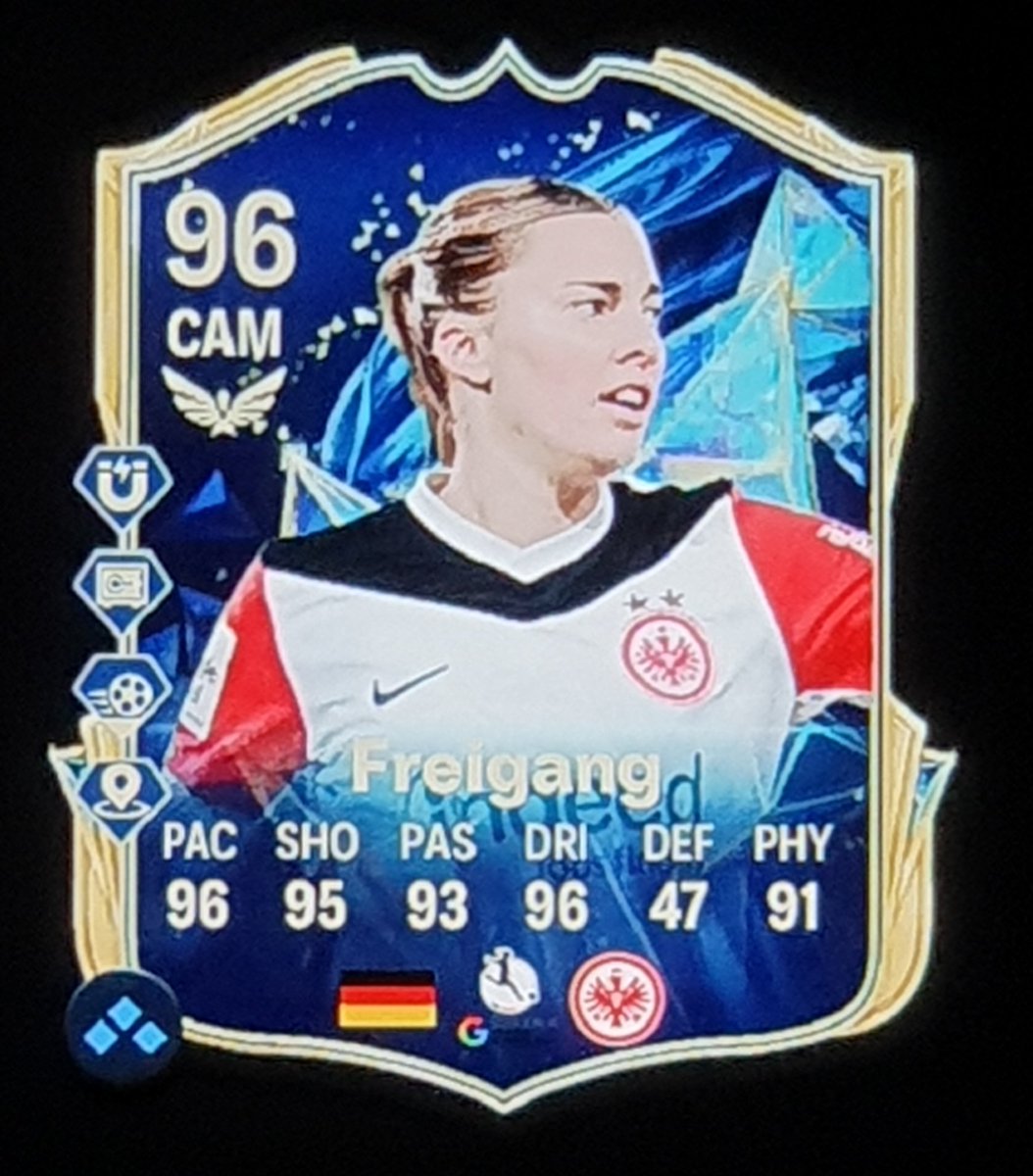 Laura Freigang meine gute ...

 8 matches
11 goals
 7 assists

99 short pass
99 long pass