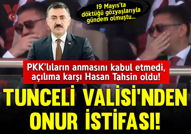 Tunceli Valisi Bülent Tekbıyıkoğlu’ndan açılıma karşı onur istifası: PKK’lıların ‘anma’sını kabul etmedi! 

veryansintv.com/tunceli-valisi…