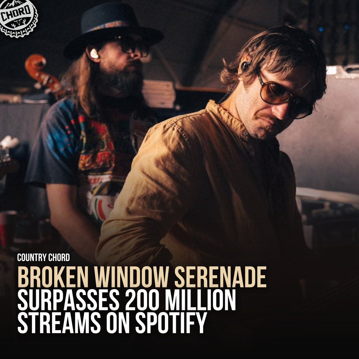 “Broken Window Serenade” surpasses a whopping 200 million streams on Spotify.