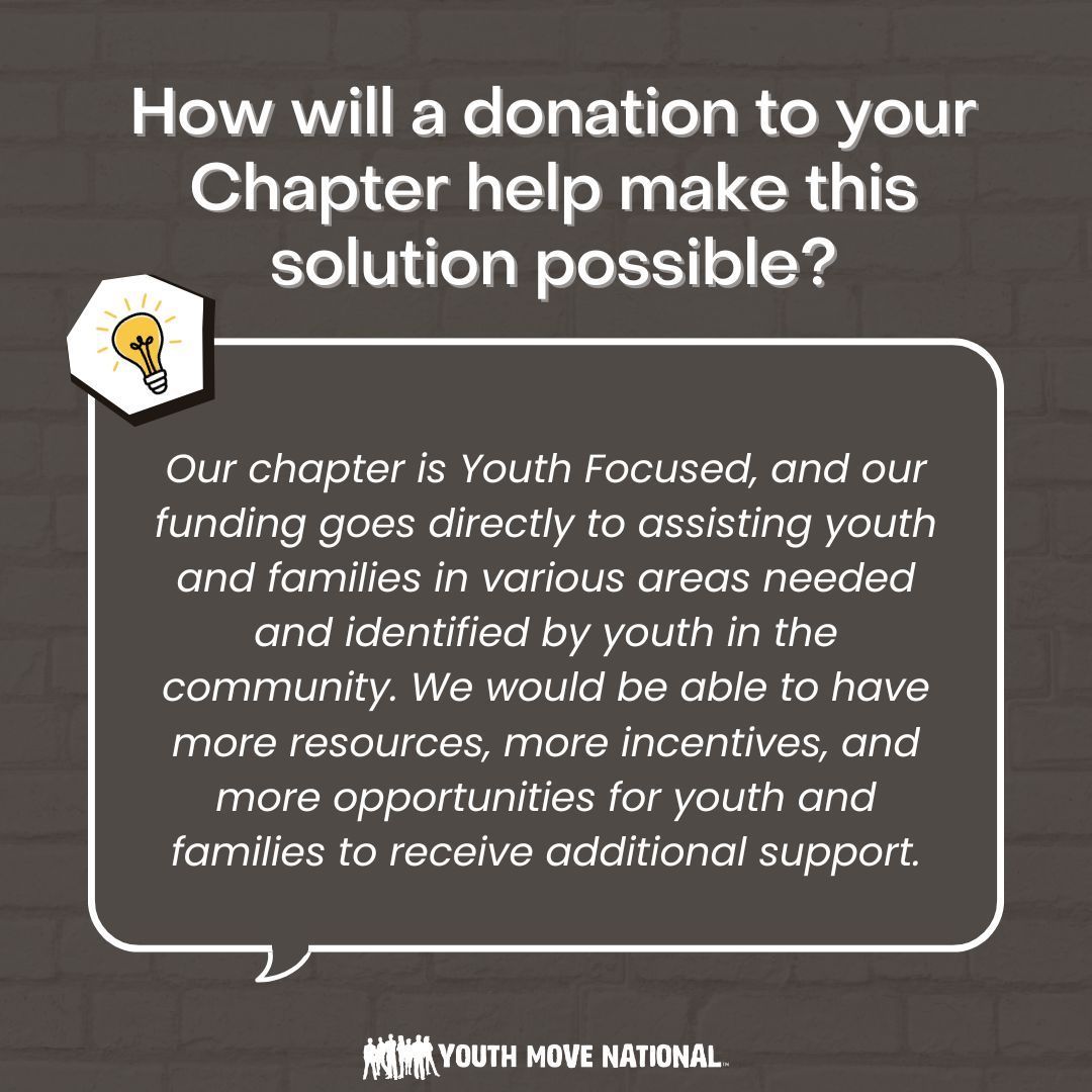 Meet Youth MOVE Detroit 🌟 

You can support Youth MOVE Detroit directly today by visiting our donation page here (When donating, please write the Chapter name you would like to donate to in the comment box!) :  buff.ly/3COFMXa
