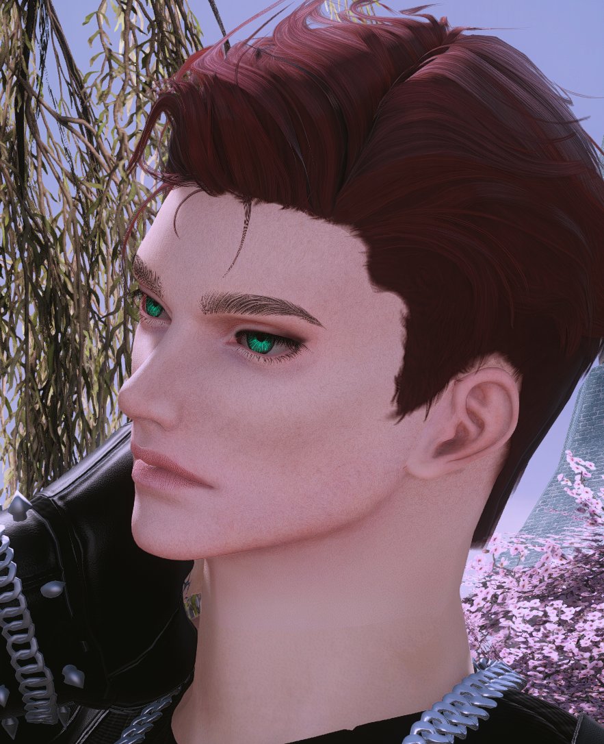 The Abel remake is very slowly coming along. Model is still a work in progress and those textures need more work too. But he's coming along.
#ffxivmods
#ffxivviera