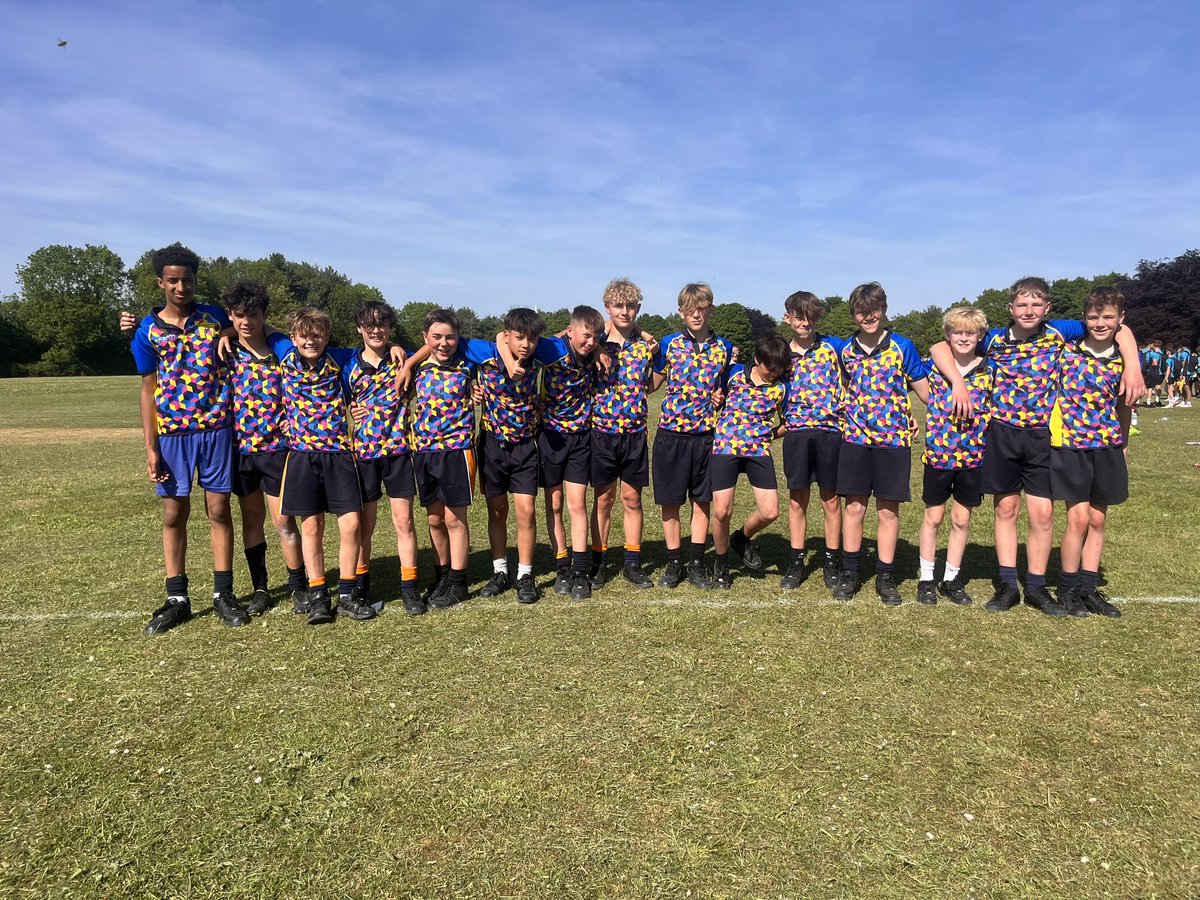 Our Y8 rugby league team finished 4th in the County competition with some excellent wins #ArchwayPride  💙 💛