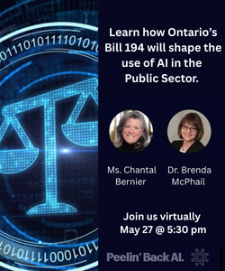Startup Peel (@startup_peel) on Twitter photo Join us May 27 at 5:30pm ET to learn how Ontario’s Bill 194 will shape the use of #AI in the Public Sector! Sign up today: eventbrite.ca/e/the-impact-o…
<a href="/TheUpSurgence/">UpSurgence.</a> <a href="/Startup_Canada/">Startup Canada</a> <a href="/citymississauga/">City of Mississauga</a> <a href="/CityBrampton/">City of Brampton</a> <a href="/DentonsCanada/">DentonsCanada</a> <a href="/IPCinfoprivacy/">Information and Privacy Commissioner of Ontario</a> Join us May 27 at 5:30pm ET to learn how Ontario’s Bill 194 will shape the use of #AI in the Public Sector! Sign up today: eventbrite.ca/e/the-impact-o…
<a href="/TheUpSurgence/">UpSurgence.</a> <a href="/Startup_Canada/">Startup Canada</a> <a href="/citymississauga/">City of Mississauga</a> <a href="/CityBrampton/">City of Brampton</a> <a href="/DentonsCanada/">DentonsCanada</a> <a href="/IPCinfoprivacy/">Information and Privacy Commissioner of Ontario</a>