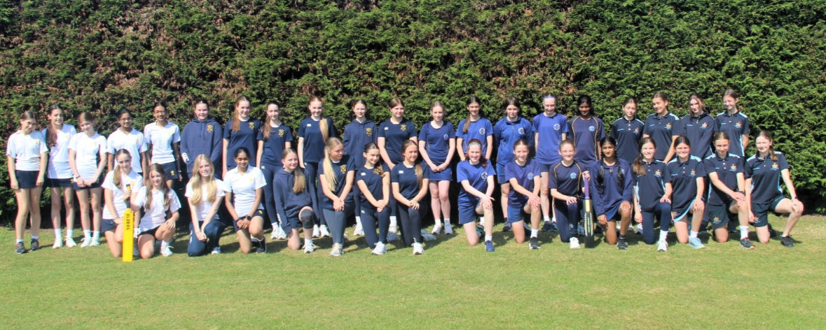It was great to welcome St Mary’s, Merchant Taylors and Sandbach High at King’s today for our U13 Girls Cricket Festival. Lots of development and fun had by all. We now look forward to the U12 Girls Cricket festival on Friday, plus our U13 girls Cheshire Cup match on Thursday 🏏