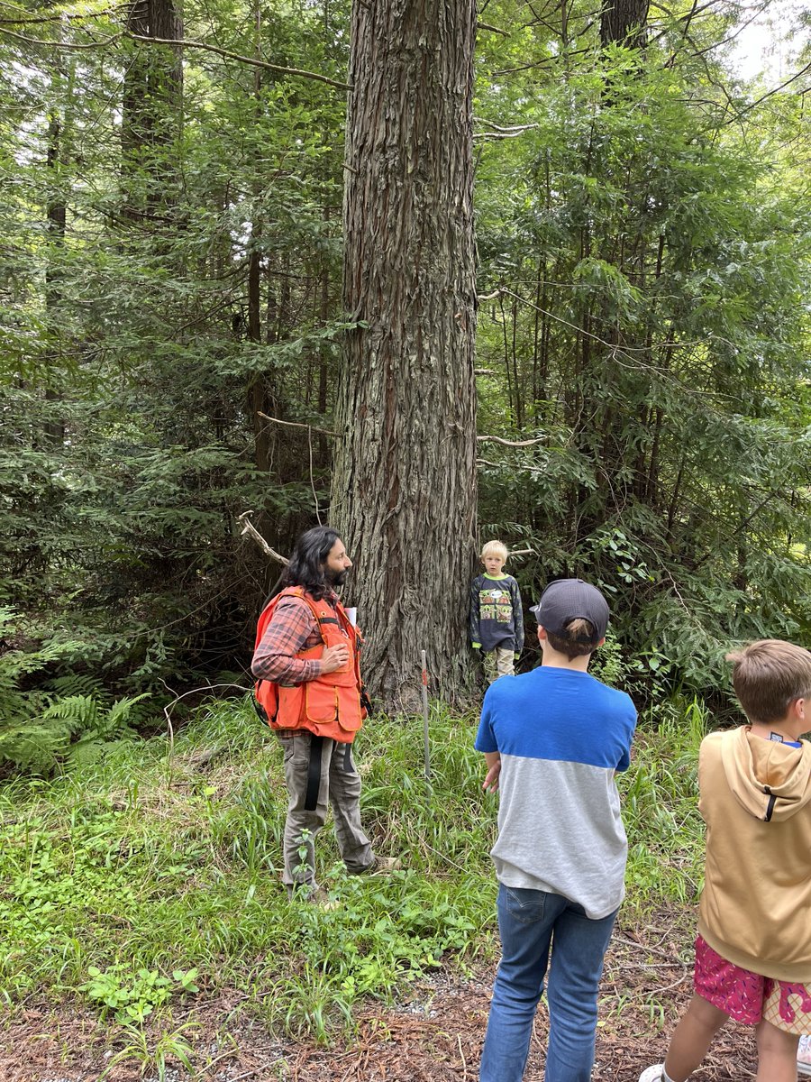 Thank you to the visiting student group who joined us last week for an educational tour in Scotia! 🌲🪵

In the photos, you’ll see Donnie Escamilla, RPF for Humboldt Redwood Company, who led the group through the forestry portion of the tour