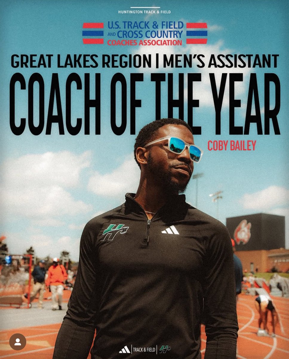 Austin Roark (@jumpscoachroark) on Twitter photo Bring ‘em’ in fast and make them faster…
Congrats to <a href="/CoachBailey0/">Coby Bailey</a> on winning Great Lakes Region Asst. Coach of the Year. He has built the Forester Men’s sprints into one of the best in the NAIA. Bring ‘em’ in fast and make them faster…
Congrats to <a href="/CoachBailey0/">Coby Bailey</a> on winning Great Lakes Region Asst. Coach of the Year. He has built the Forester Men’s sprints into one of the best in the NAIA.