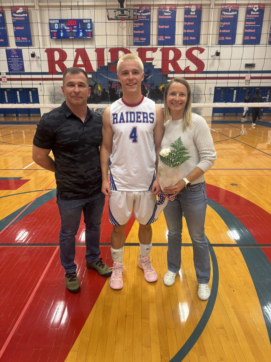 Last night we celebrated Senior Night for boys volleyball and student athletic trainers.  Thanks to these seniors and their families for their support of our school and programs.