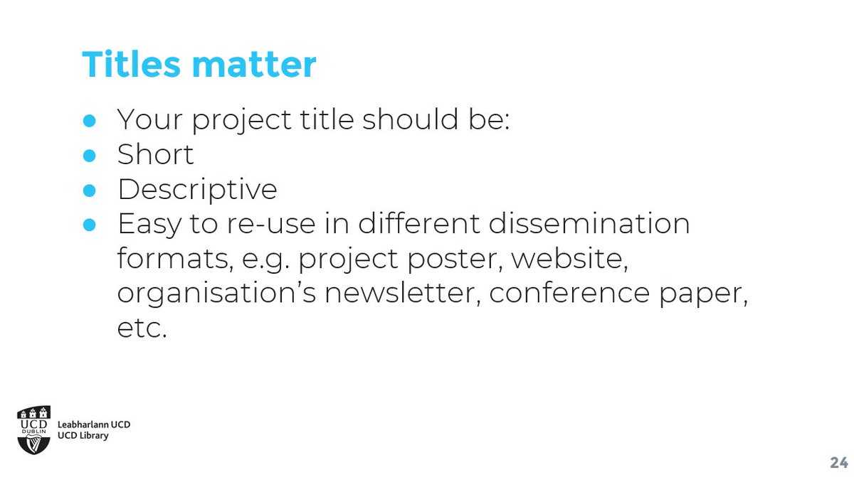 Titles Matter - is your title good for more than just the proposal? Does it fit websites, posters, and so on? Marta shares tips. #CDGASLWriting2025