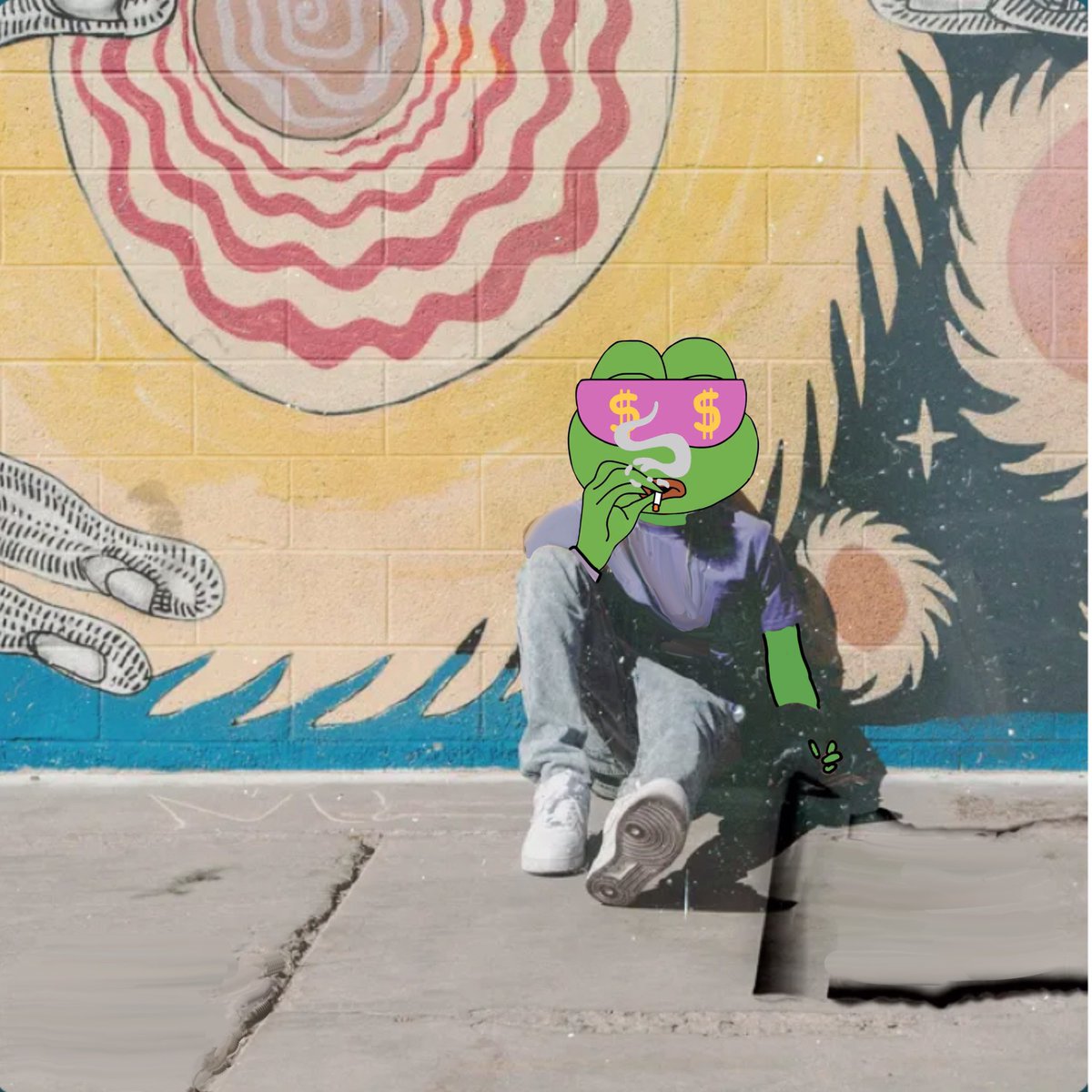 little break in the sun ☀️ 🚬