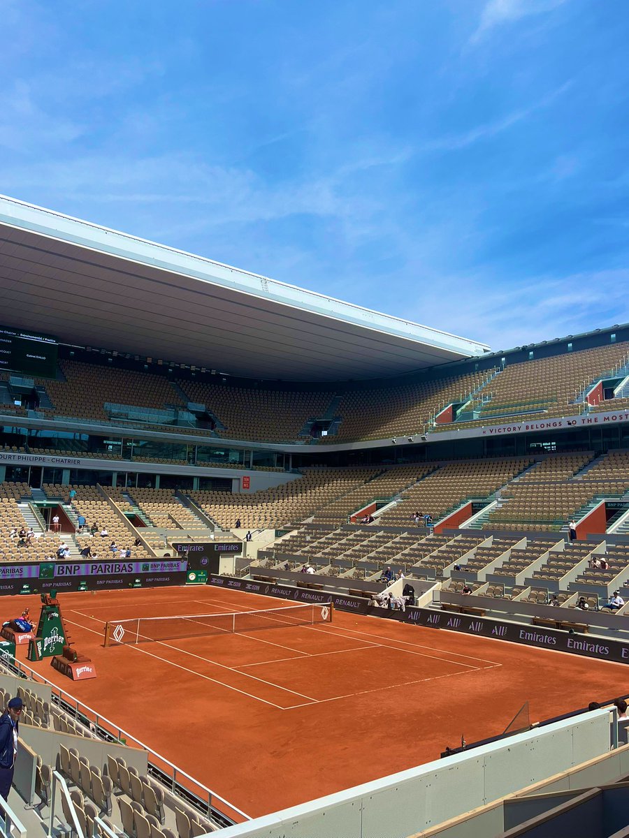 Prête pour ce #RolandGarros 2025 🎾🥰