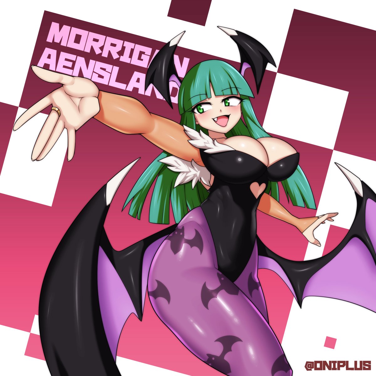 oniplus4545's tweet image. Morrigan midnight speedrun