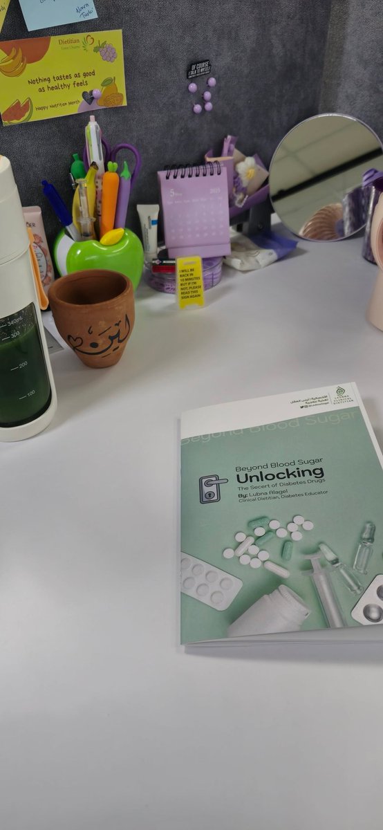 Dt. Leen Osama|لين أسامة (@leenosama1) on Twitter photo Grateful to the amazing clinical dietitian <a href="/LaubnaAlagel/">لُبنَى العَقل ✨</a> for this thoughtful gift ,a booklet about diabetes medications that’s both informative and easy to understand.
This gesture reflects the care and dedication you bring to your work every day. Thank you for being such 🤍🤍 Grateful to the amazing clinical dietitian <a href="/LaubnaAlagel/">لُبنَى العَقل ✨</a> for this thoughtful gift ,a booklet about diabetes medications that’s both informative and easy to understand.
This gesture reflects the care and dedication you bring to your work every day. Thank you for being such 🤍🤍