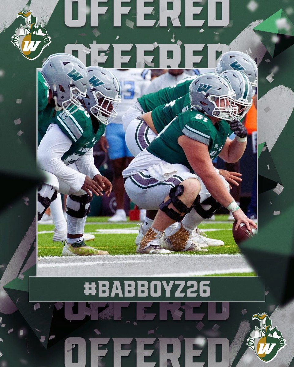 I am blessed. After a great conversation with <a href="/_CoachZack/">Zack Sharaf</a> I have received my third NAIA offer to Webber International. <a href="/NickMonica63/">Coach Nick Monica 63</a> <a href="/coachmetty/">Coach Metzger</a> <a href="/CoachKyle67/">Kyle martorana</a> <a href="/OakHillsFootba1/">Oak Hills Football</a>