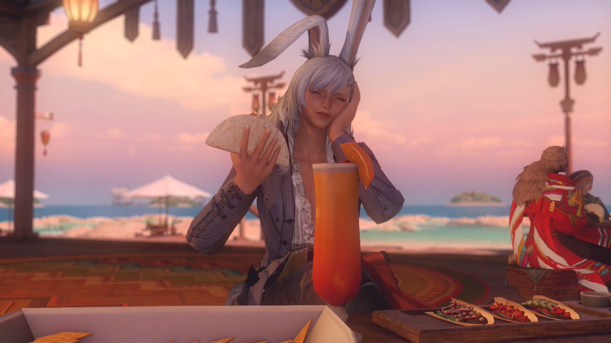 HaldbyrmIchiban's tweet image. #FF14 #GPOSERS #ffxivpolyamoryweek2025 #Haldbyrm #Arya #Lyna
Day 3 - Cooking "Recepies of the new World"