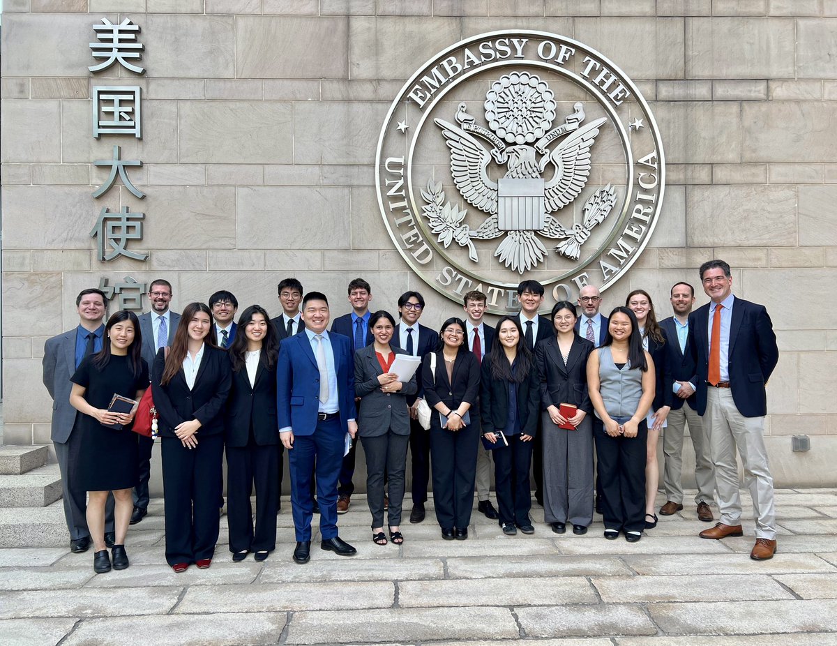 When you are an American abroad, it is genuinely moving to meet with the fine men and women who serve in our embassies, representing us.