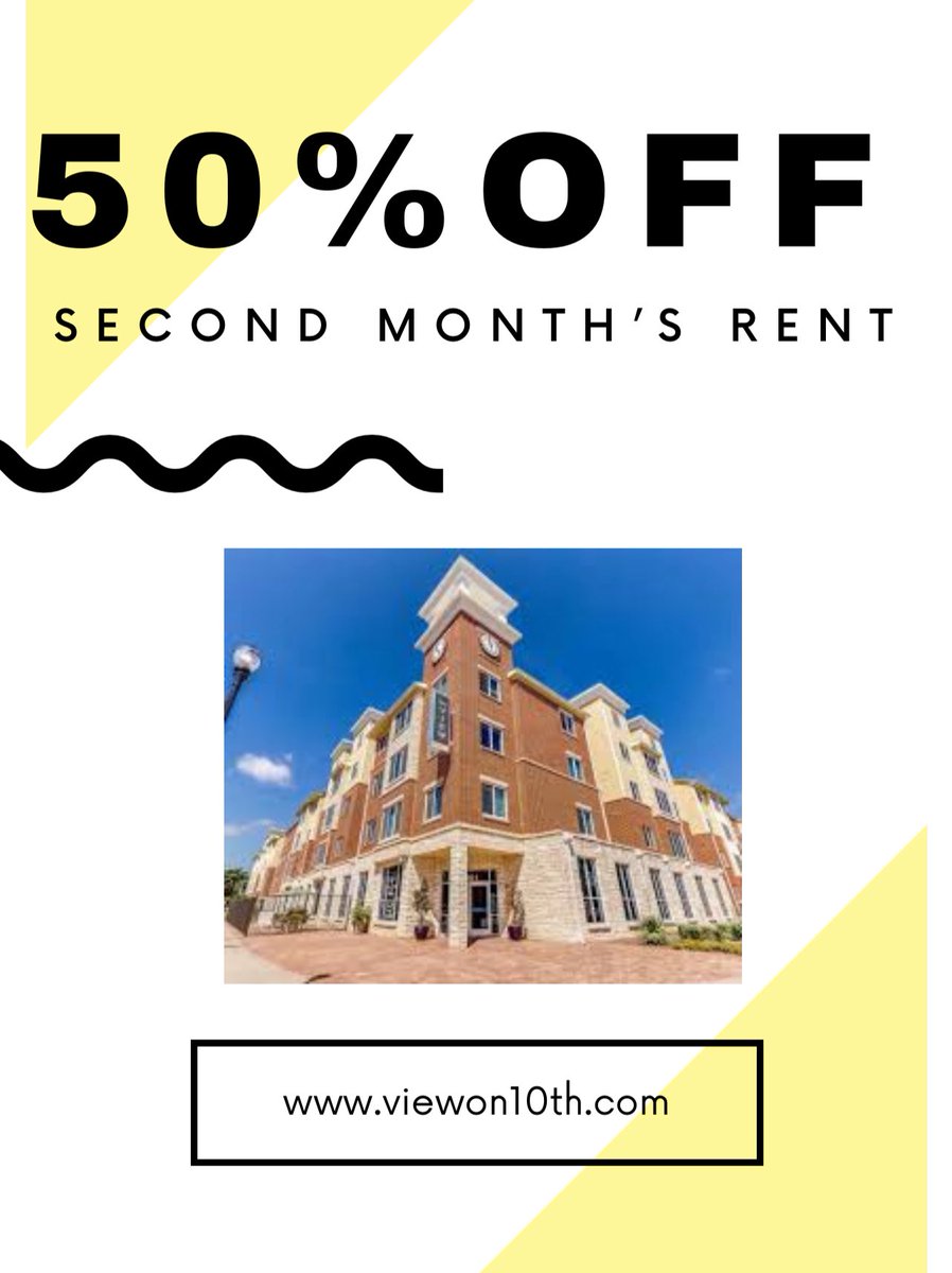 TheViewOn10th's tweet photo. 🌟 Big perks, even bigger savings at The View on 10th! 🏡 We’ve got ongoing specials you don’t want to miss — grab them while they last!

#Viewon10th #ApartmentGoals #MoveInSpecials #ReferAndEarn #CollegeLivingDoneRight https://t.co/Te9qnsrtTK