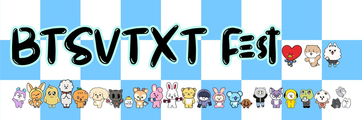 BTSVTXTfest's tweet photo. WELCOME TO:

BTSVTXT Fest, a fic fest for multifandom ships and fanfiction!

Rules, timeline, and further info upcoming. https://t.co/74ujpMIgtM