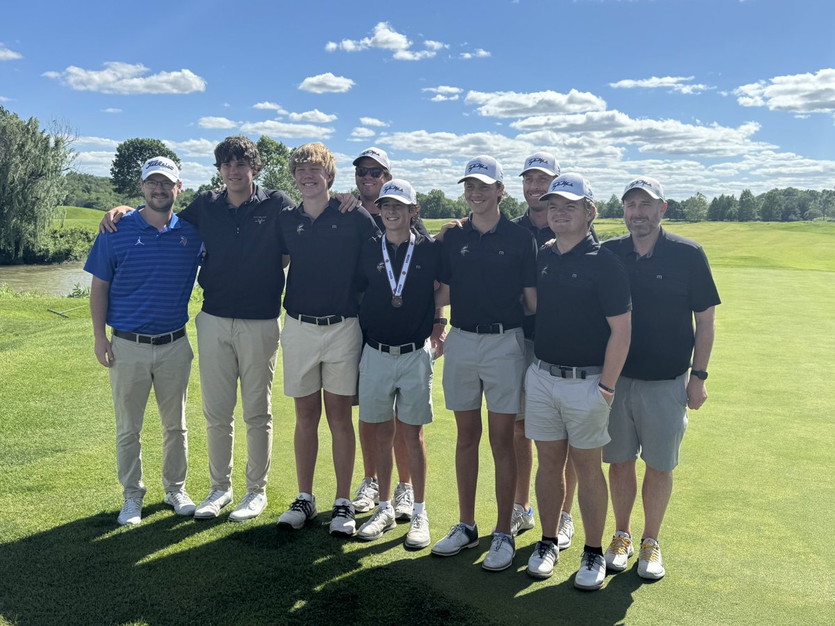Congrats to Boys Golf on the 5th place State finish! A great group of Vikings and coaches!