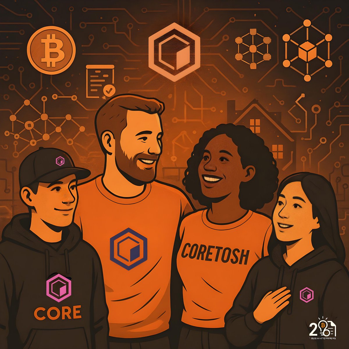 26Whitepapers's tweet photo. All my life, I searched for a community that truly feels like home—until I found #CoreDAO.

#Coretoshi isn’t just a word we use.
It’s a bond. A spirit. A heartbeat. A shared belief rooted in Satoshi’s vision.

It’s not just tech. It’s family. It’s home.
Proud to be here. Are you? https://t.co/W9sJnXN9Xg