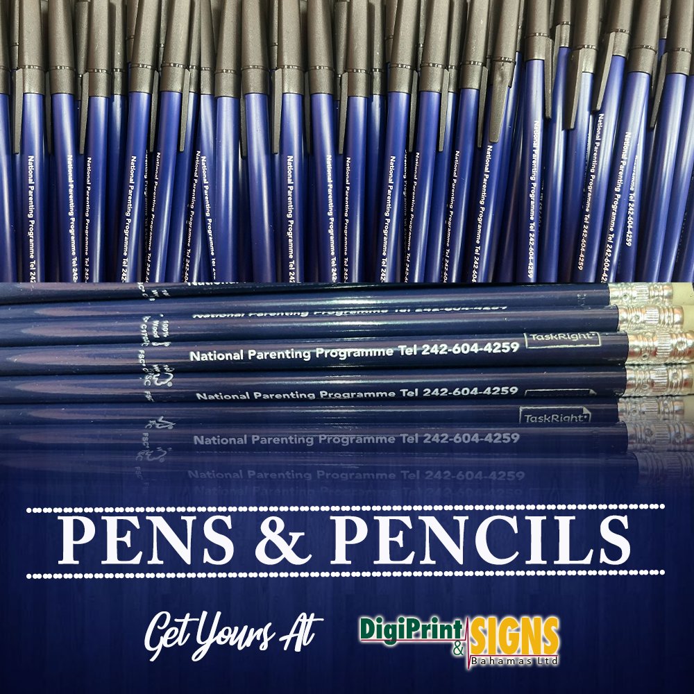 digiprint_signs's tweet photo. Custom Printed/Branded Pens &amp; Pencils
#promotionalitems #pens #pencils
#teamDPS #onecompanylimitlesssolutions https://t.co/UZic3HbtSs