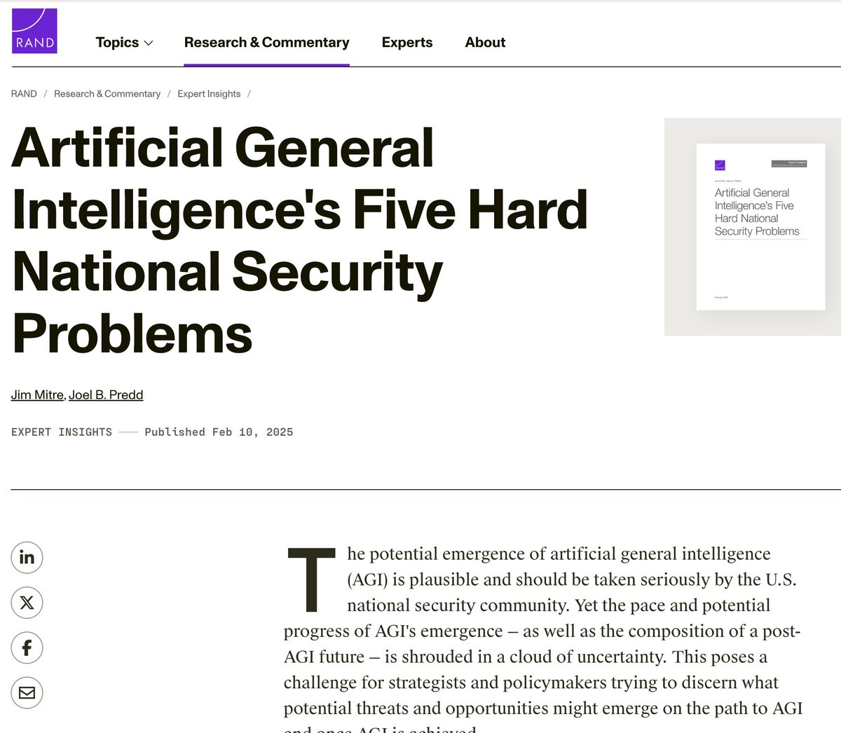 Daniel Faggella tweet media