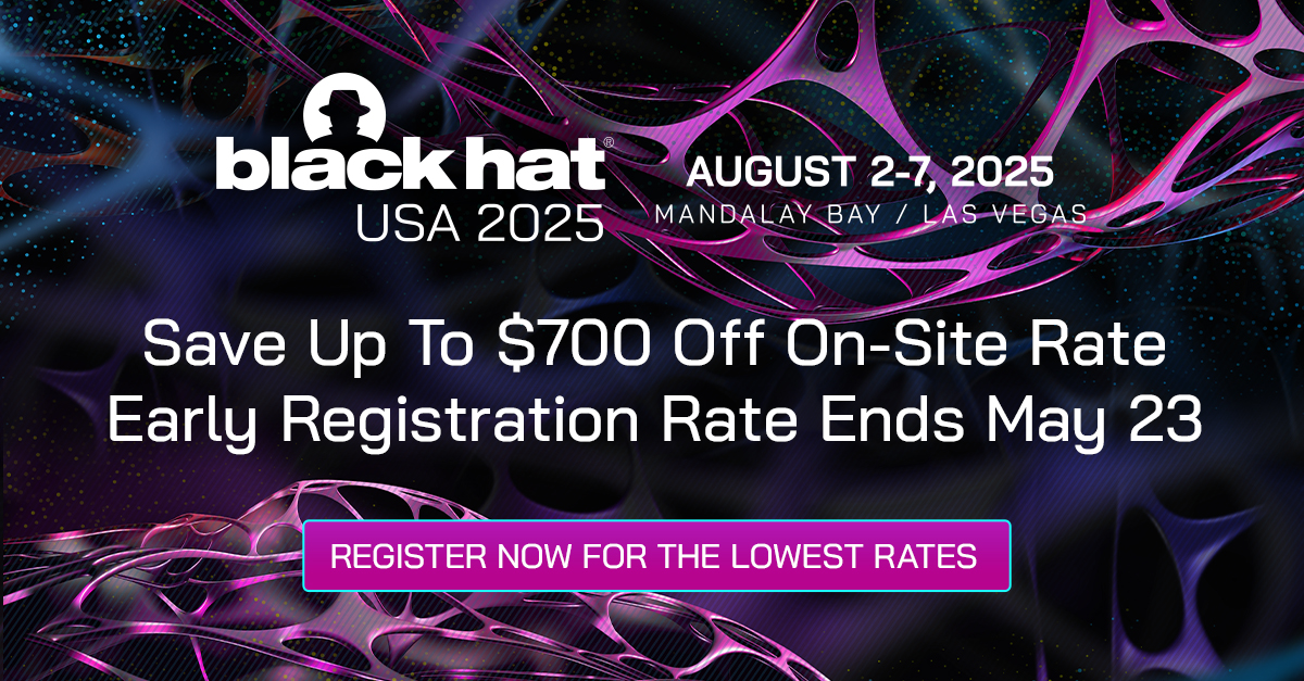 ⌛ The #BHUSA Early Registration Rate ends in THREE DAYS! Register now to secure your spot at the lowest rate available and save $700 off the on-site rate. Register Here: bit.ly/4jnXIa5