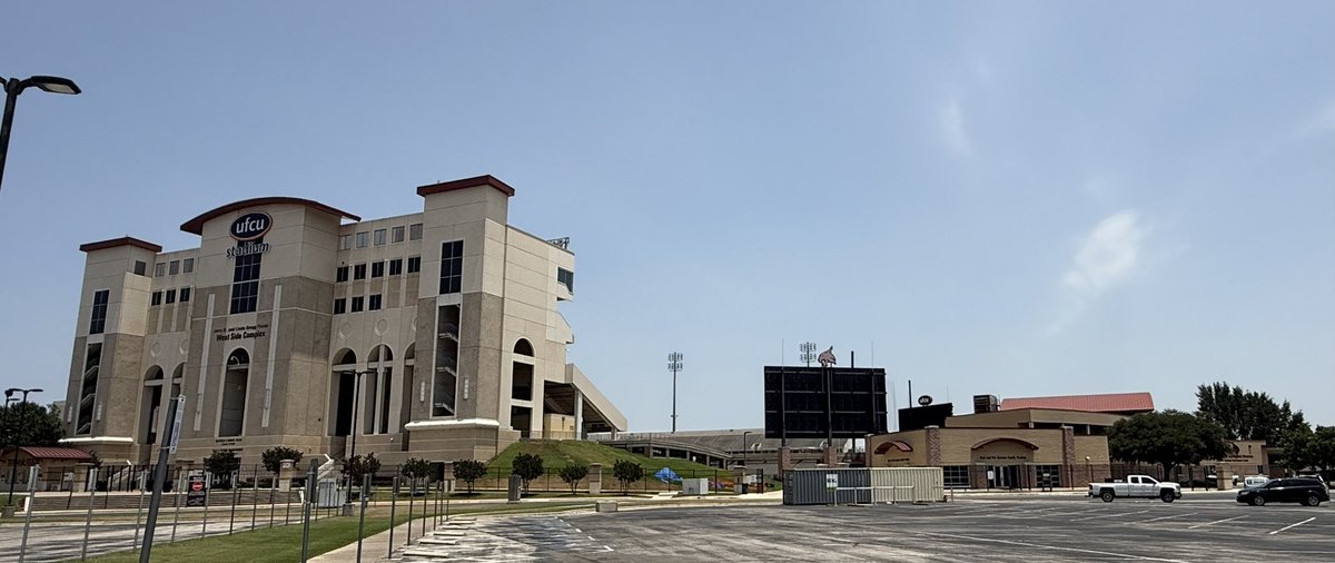 What a beautiful football complex. 
#TXST has something special!