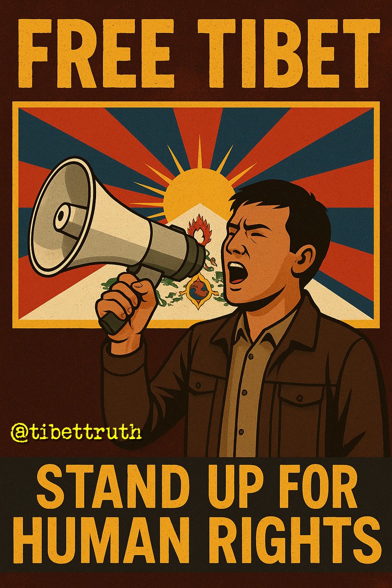 tibettruth's tweet photo. 75 years too long. The Tibetan people have endured decades of occupation and silence. ποΈ
Isnβt it time the world truly listened? ππ
π£οΈ Raise your voice.
β Be the change.
π’ Stand with Tibet.
#StandForTibet #HumanRights #FreeTibet #SpeakUp ποΈπ§ββοΈπ―οΈ https://t.co/op1W4aWZYX