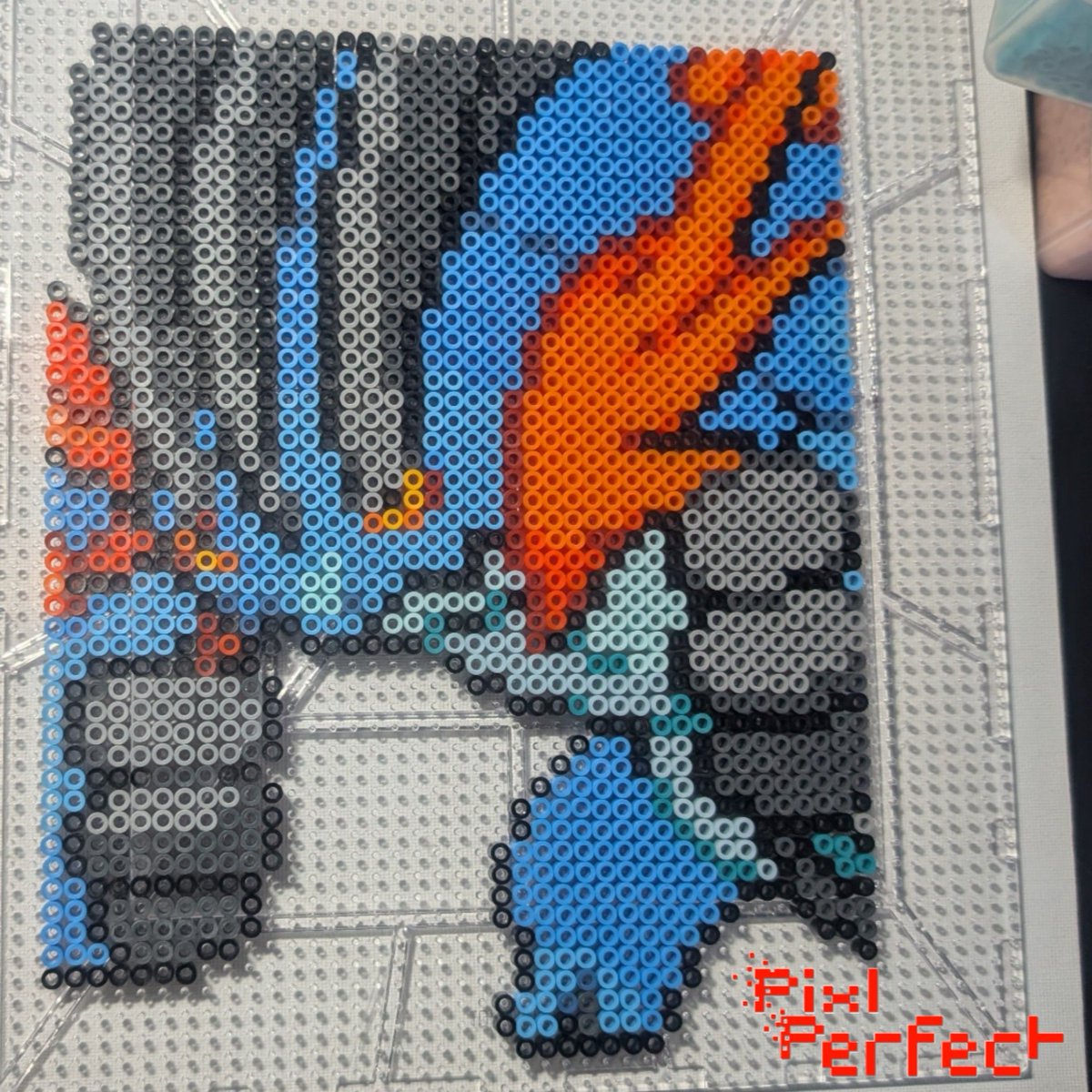 PixlsPerfection's tweet photo. Swampert is hands down my fav starter from Hoenn, but there's something about his mega that I can't get enough of. Getting him put onto a canvas ASAP ๐
#pokemon
#pixlperfect
#pixelart
#perlerbeads https://t.co/Bt9G8jVAqX