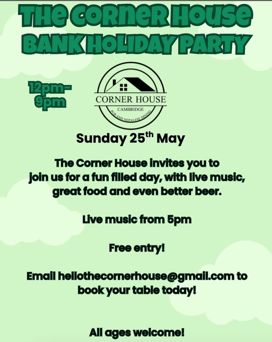 FREE entry gig this weekend...

I'll be performing a couple of hour long sets at The Corner House on Newmarket Road in Cambridge on Sunday after 5pm. It would be lovely to see you there!