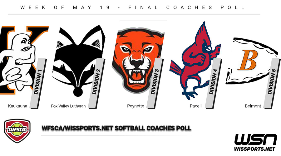 🥎Green Bay Preble 3rd in D1
🥎Ashwaubenon 9th in D1