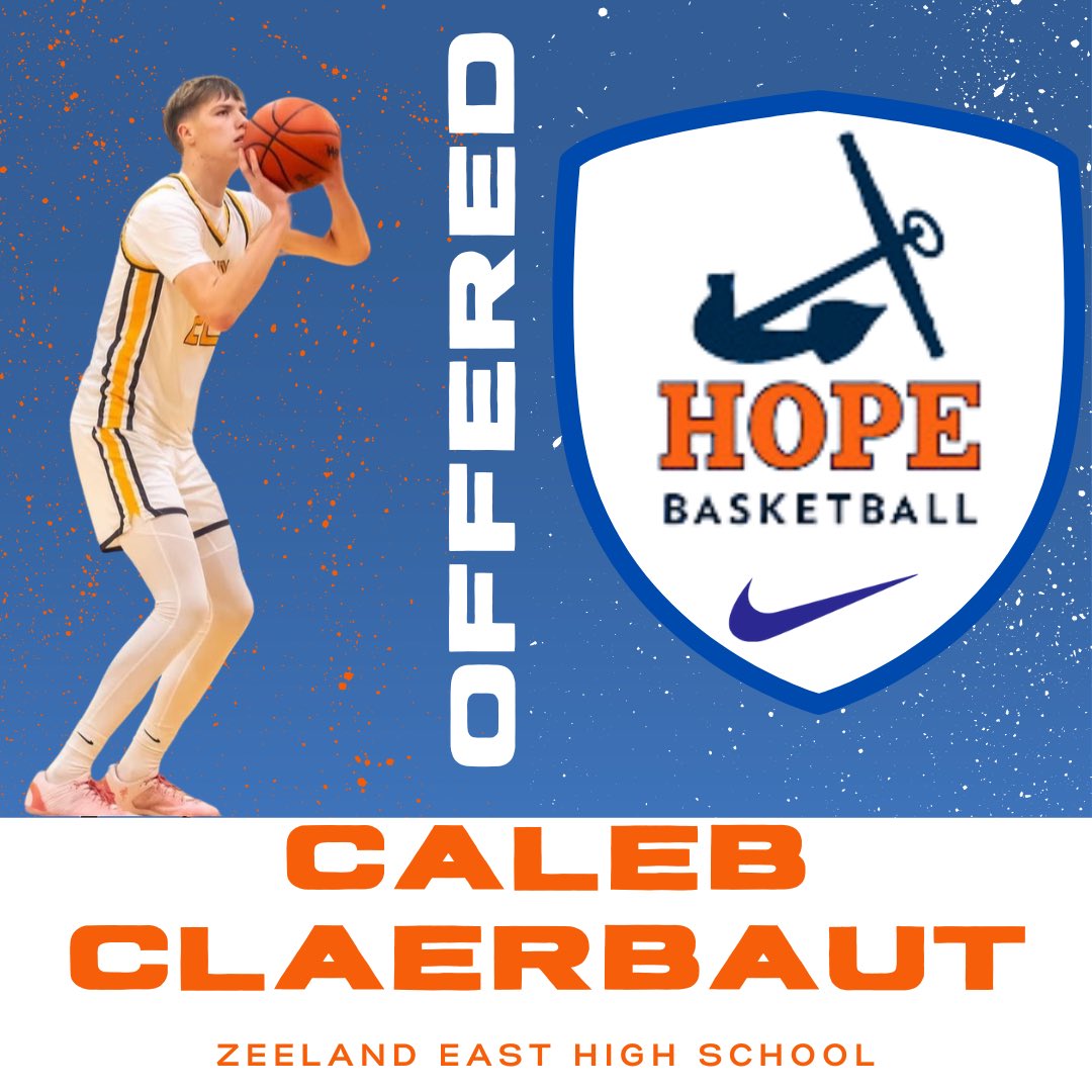 Caleb Claerbaut (@calebclaerbaut) on Twitter photo Blessed to say I have received a offer from <a href="/Hope_Basketball/">Hope Men's Basketball</a> thank you to <a href="/coachmitch44/">Greg Mitchell</a> for the opportunity! Blessed to say I have received a offer from <a href="/Hope_Basketball/">Hope Men's Basketball</a> thank you to <a href="/coachmitch44/">Greg Mitchell</a> for the opportunity!
